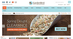 Desktop Screenshot of gardenbird.co.uk